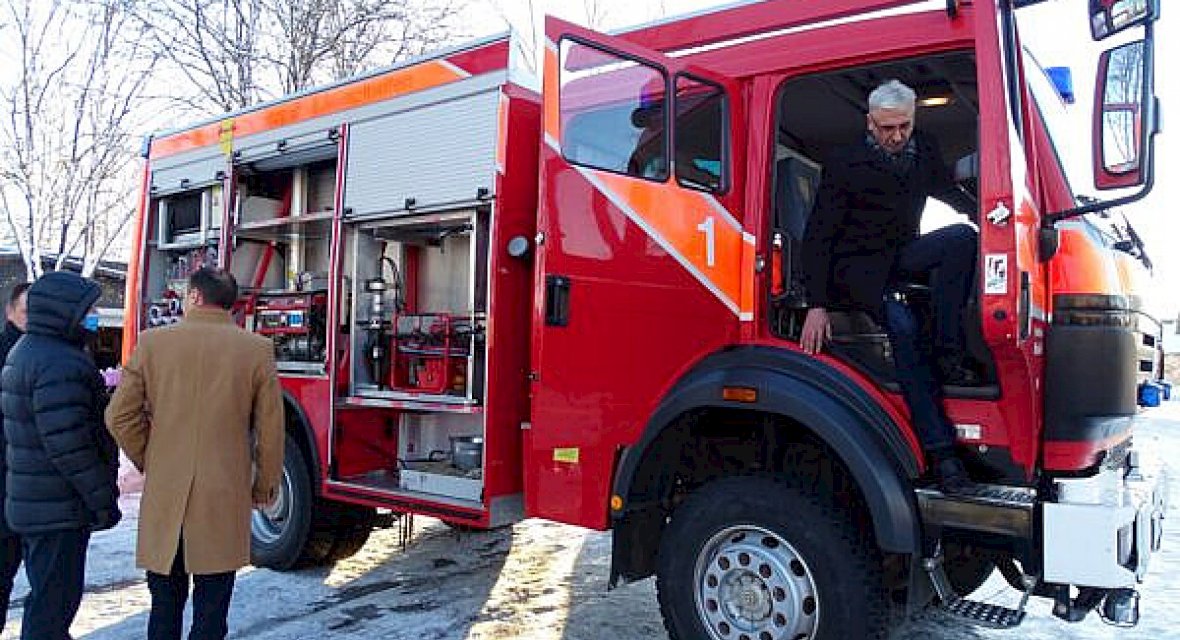 Savivaldybių priešgaisrinės tarnybos atnaujina gaisrinių automobilių parką