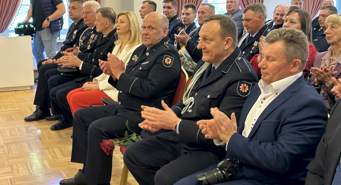 Vilniaus rajono priešgaisrinė tarnyba paminėjo Šv. Florijono, Ugniagesių globėjo, dieną