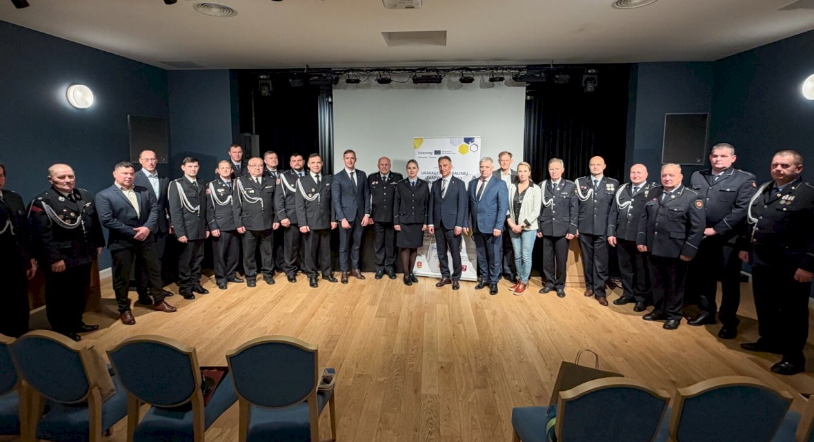 Vilniaus rajonas ir Korycino valsčius užbaigė bendrą ugniagesių projektą ir pradeda įgyvendinti naują – beveik 1,5 mln. eurų vertės iniciatyvą